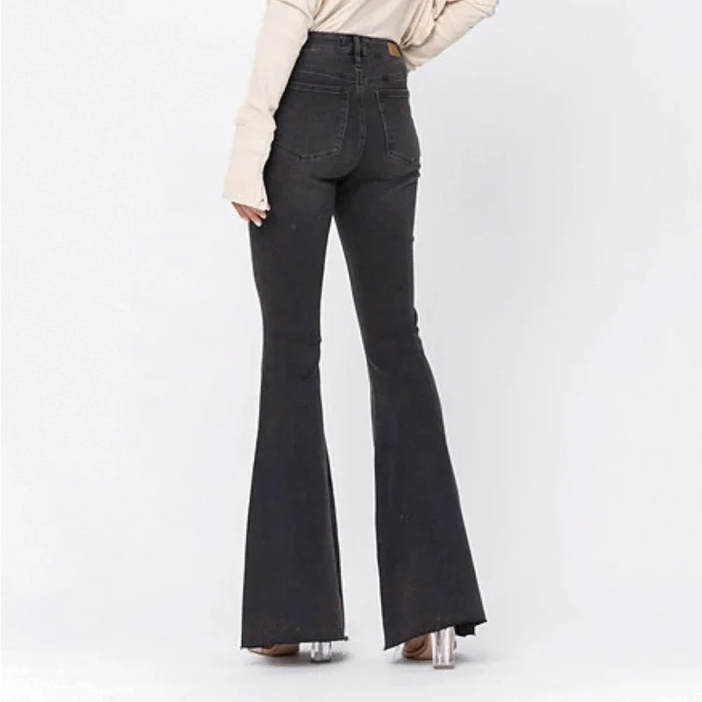 NWT Ban.jara Black Flare Jeans Size 29